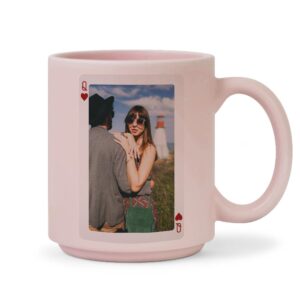 Ροζ κούπα My queen με την αγαπημένη σου φωτογραφία και αφιέρωση σχεδιο 26024